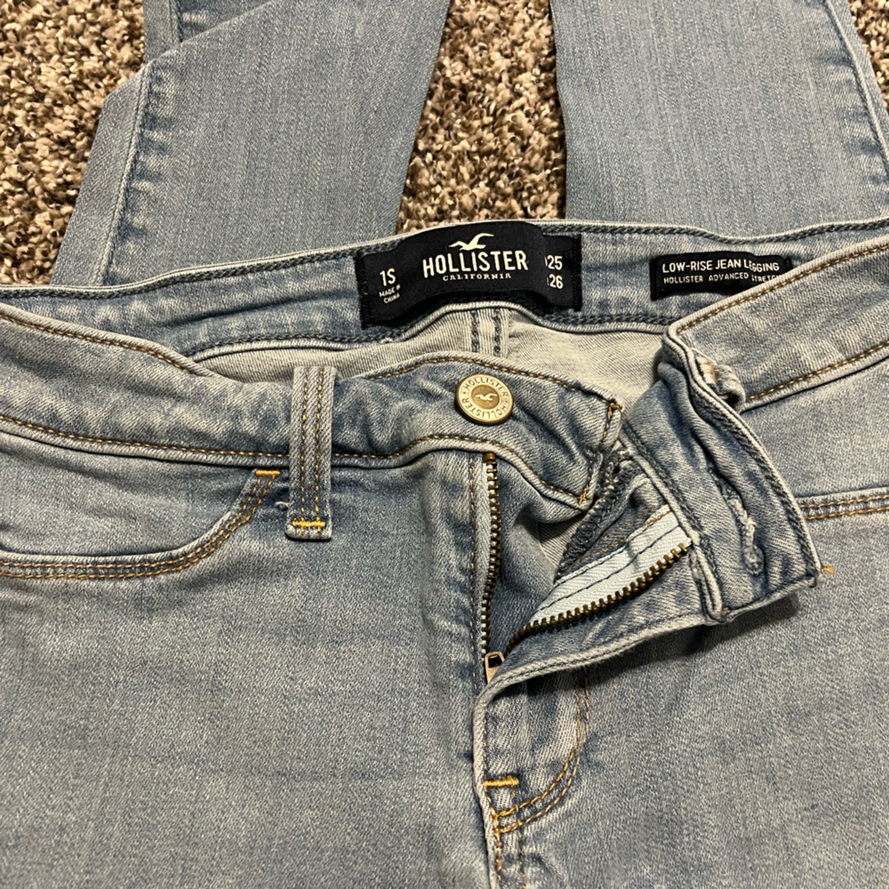 Hollister Light Blue Skinny Jeans